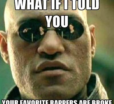 broke rappers