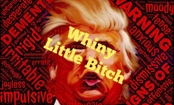 trump whiny little bitch