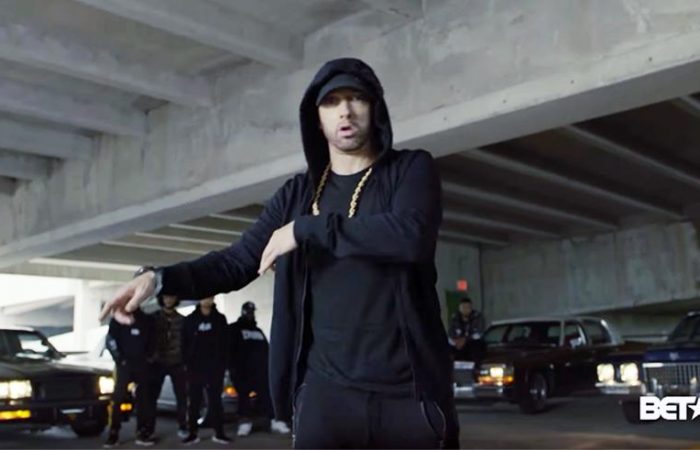 eminem bet freestyle trump lebron james reaction