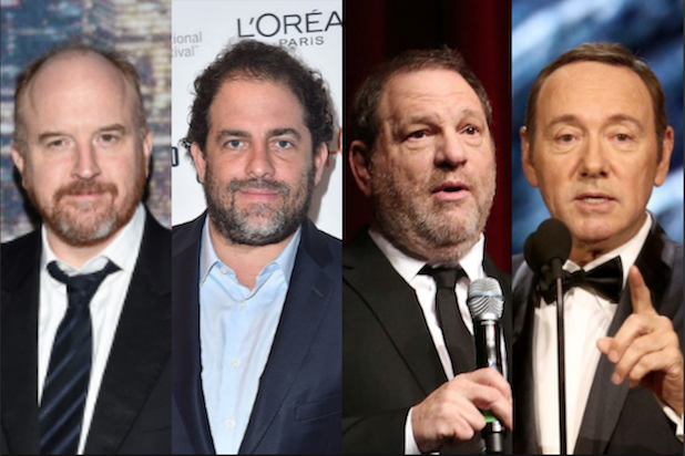Harvey Winstein, Kevin Spacey and other actors in the media for sexual misconduct