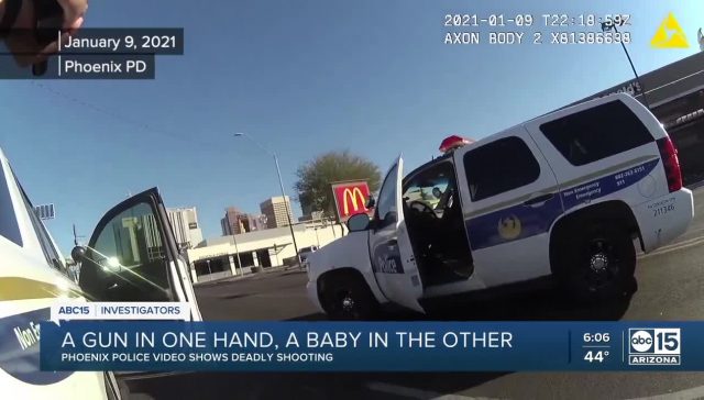 Police Shoot man