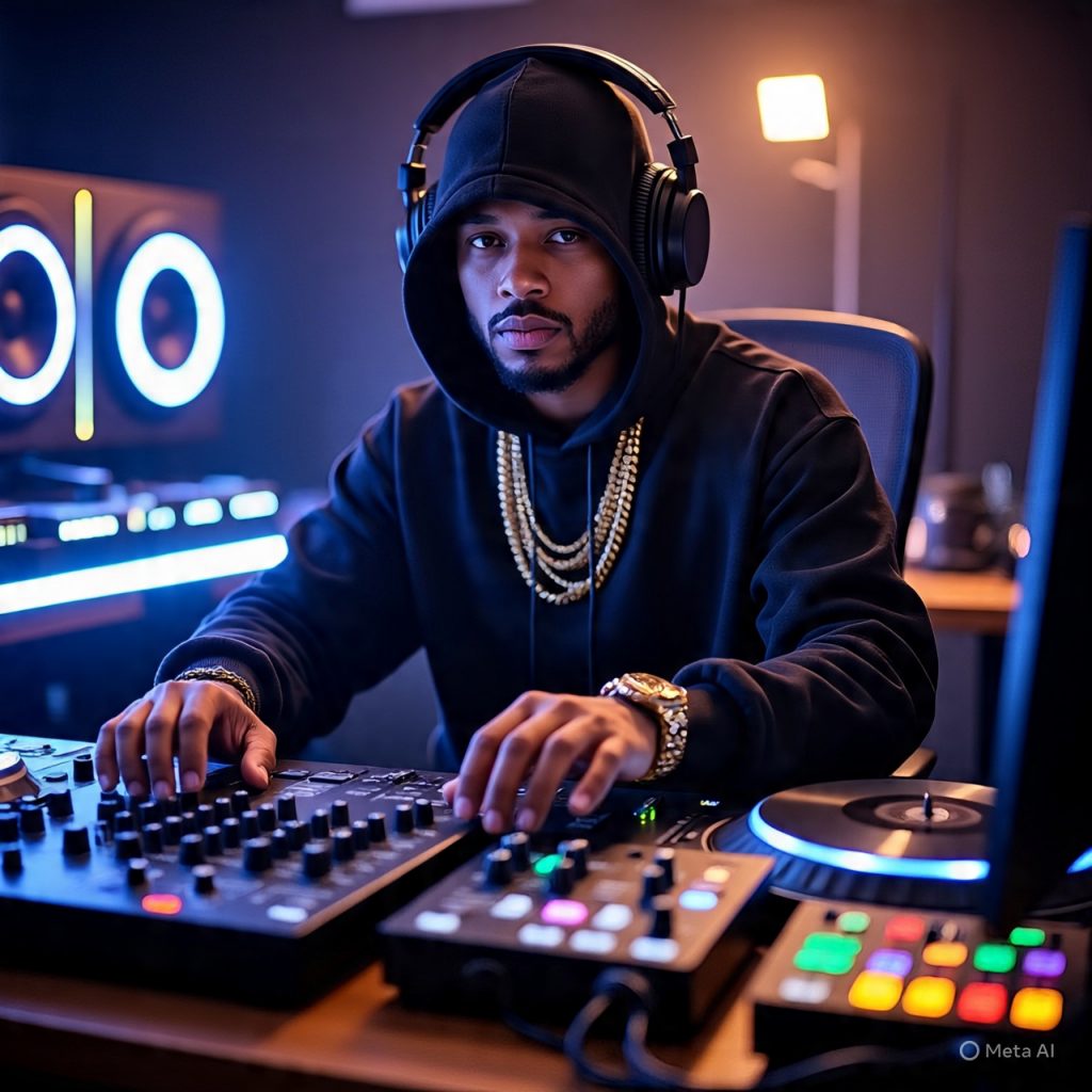 Hip Hop Dj who is creating the future of hip hop with new music, 